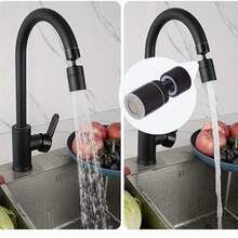 1 Set Faucet Aerator, 360° Rotating Kitchen Sink Aerator With Adapter Kit, Female Thread M22 M24 M20 G1/2 F20, Sink Nozzle Accessory, Multi-Functional Replacement Part, Universal Water-Saving, Suitable For Home Kitchen And Bathroom, Easy Installation - Aerator+Adapters - View 3