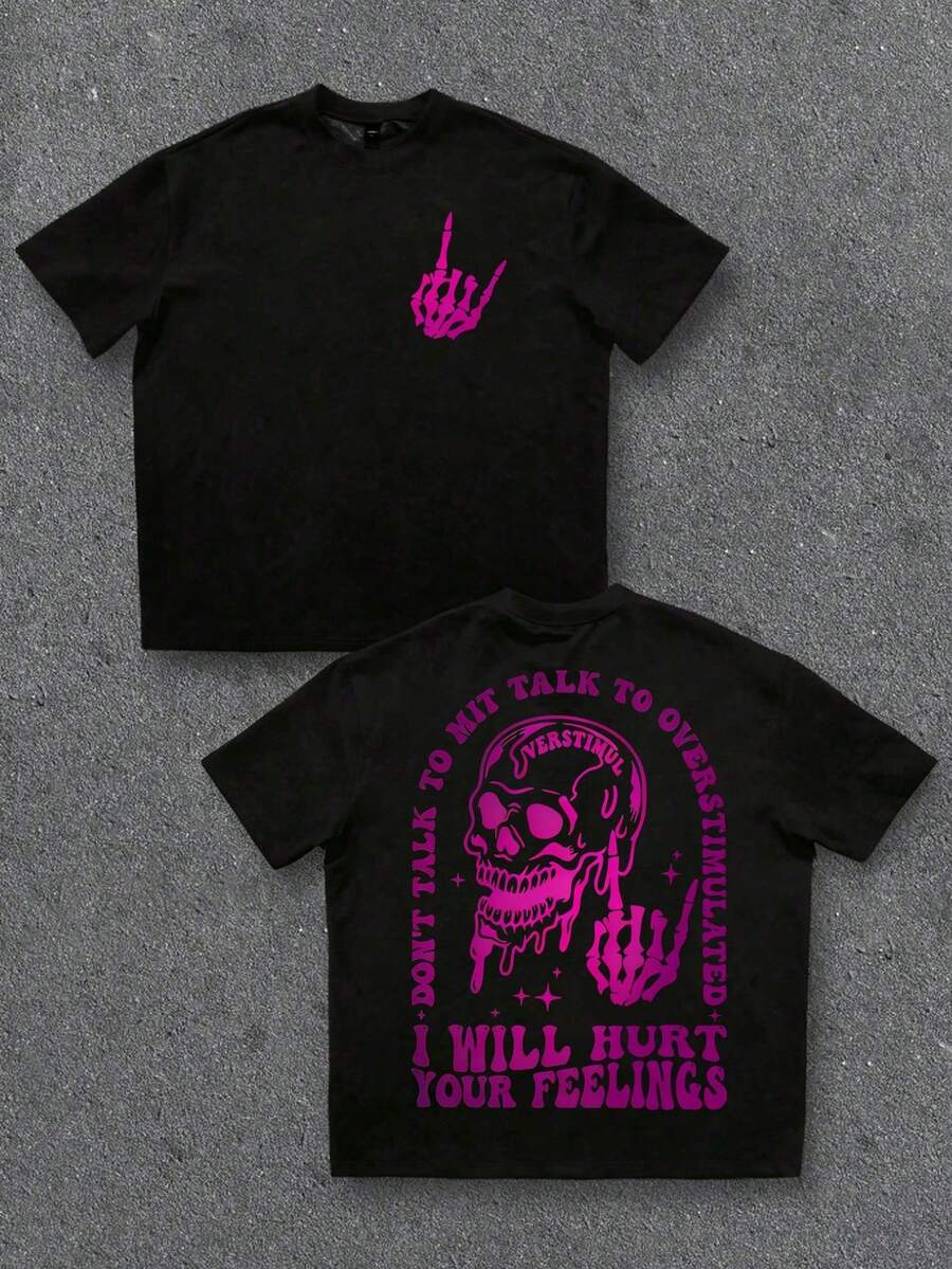 Women T-Shirts - 黑色 4 - 查看 1