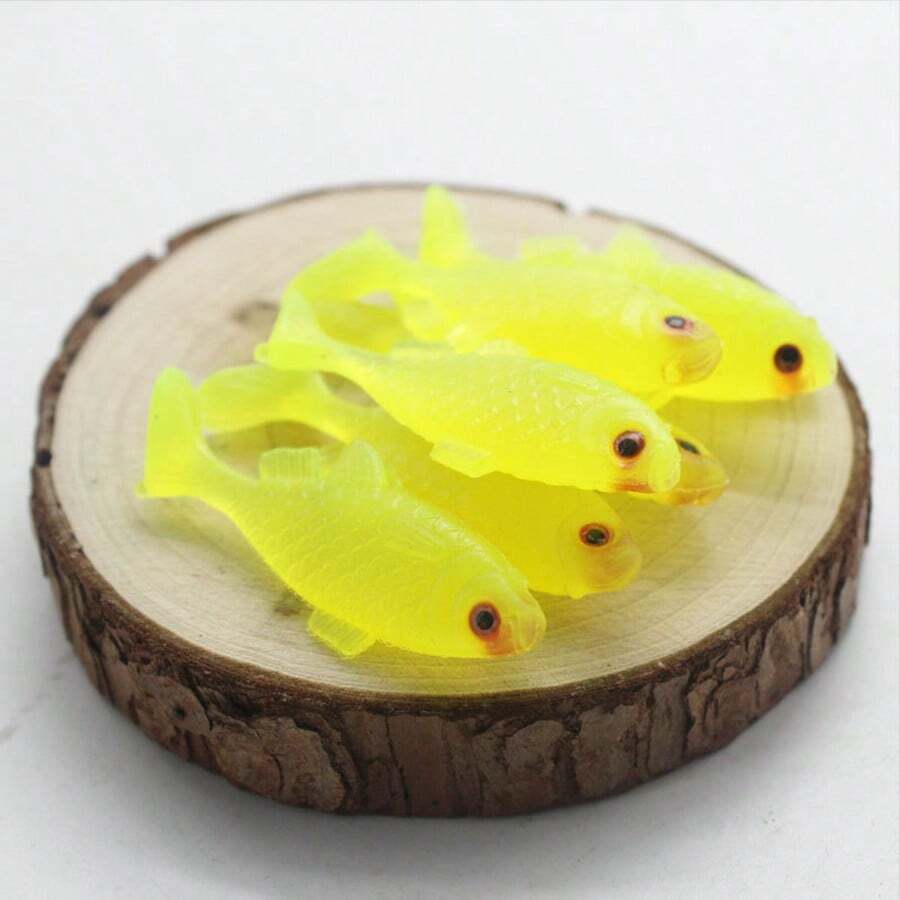 Soft Lure, Small Yellowtail, Carp And Crucian Carp Lure, Bionic Imitation Bait - Multicolor - View 1