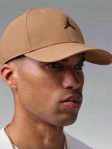 Jordan Unisex U J RISE CAP S CB MTL JM Curved Brim Hat HM5750-232 - Brown - View 2