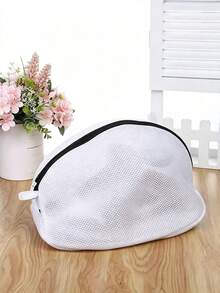 Túi giặt giày gia dụng tiện lợi, lưới thoáng khí, hình bán nguyệt có khóa kéo, khóa kéo và đường viền gia cố, giảm trầy xước và rối cho giày thể thao, túi bảo vệ giặt giày, vừa máy giặt, dụng cụ sắp xếp vệ sinh giày dép hàng ngày tại nhà - Nhiều màu - Xem 8