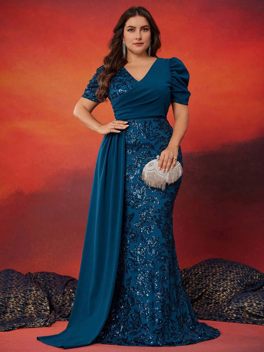 Vestidos de Boda - Azul eléctrico - Ver 1