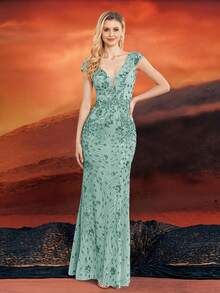 Vestidos de Boda - Verde - Ver 1