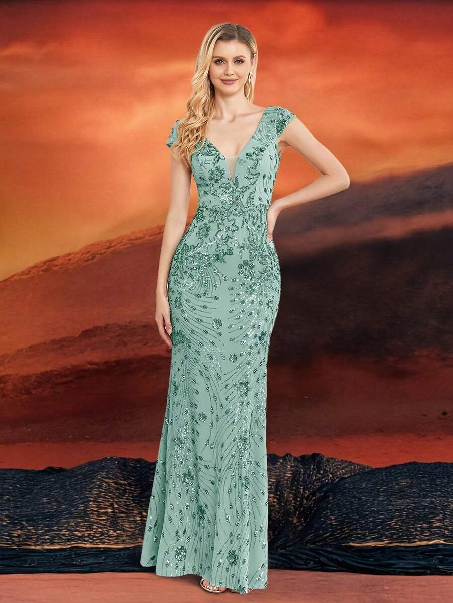 Vestidos de Boda - Verde - Ver 1