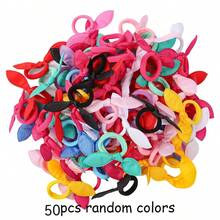 50pcs Solid Color Rabbit Ear Towel Rings, Random Color - Multicolor - View 7
