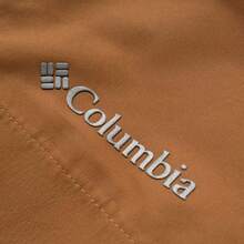 Columbia Men's Letter Print Hooded Casual Daily Outdoor Sports Jacket - Brown/Black - View 8