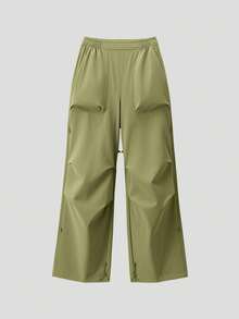 Beneunder Women's Multi-Functional Paratrooper Pants DT002 - Olive Green - View 9