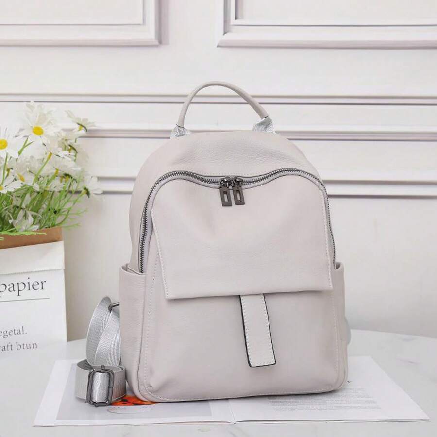 Women Crossbody - Light Gray - View 1