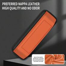Car Seat Side Storage Box, Multifunctional Leather Car Organizer Hanging Storage Bag For Headrest, Universal Car Interior Accessories To Hold Phone Keys Small Items - A138-beveled - View 6