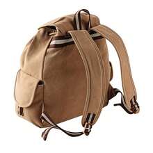 Quadra Vintage Canvas Backpack - 18 Litres (Pack Of 2) - Sahara - View 2