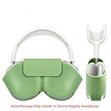 Silicone Protective Case Compatible With Airpods Max, Soft Silicone Protective Bag With Sleep Function, Latest Silicone Protective Case, Waterproof, Dustproof, Anti-Fingerprint, Anti-Scratch, 360° Full Coverage Protection, Silicone Earphone Portable Bag, Soft Silicone Material, More Comfortable, More Durable, Easier To Clean, Multiple Colors Available, Great Gift - Multicolor - View 18