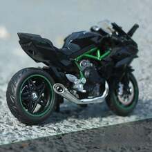 1/18 合金賽車摩托車模型 Panigale V4S,仿真壓鑄摩托車,男孩收藏裝飾禮物 - 彩色 - 查看 2