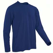 Spiro Mens Sports Quick-Dry Performance Base Layer T-Shirt Szs S-2XL - Navy - View 2