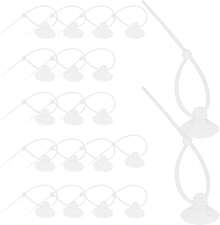 20 Pack Aquarium Suction Cups |   Suction Cup With Clip, Adjustable Ties, Holding Airline Tubing CO2 Hose - 30 Pcs - View 1