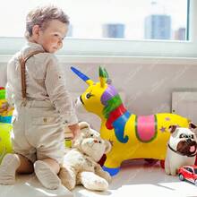 Baby Rocking Horses & Animals - Yellow - View 8