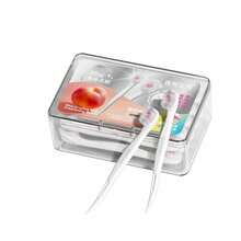 20pcs Portable Mini Disposable Travel Toothbrushes With Toothpicks, Low Sensitivity Polyester Bristles, Compact Design, Suitable For Travel, Work And Daily Use, Includes Portable Storage Case - Small Box - View 6