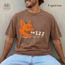 French Bulldog Halloween Shirt, Pumpkin Dog Tee, Funny Frenchie Halloween Shirt, Cute Spooky Dog Lover Gift - Style1 - View 5