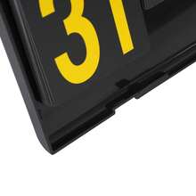 4-Digit Portable Flip Scoreboard, Multi-Function Scoreboard 15.3*8.3*8.3in For Ultimate Tennis, Basketball, Baseball, Softball, Volleyball, Football - Black - View 10