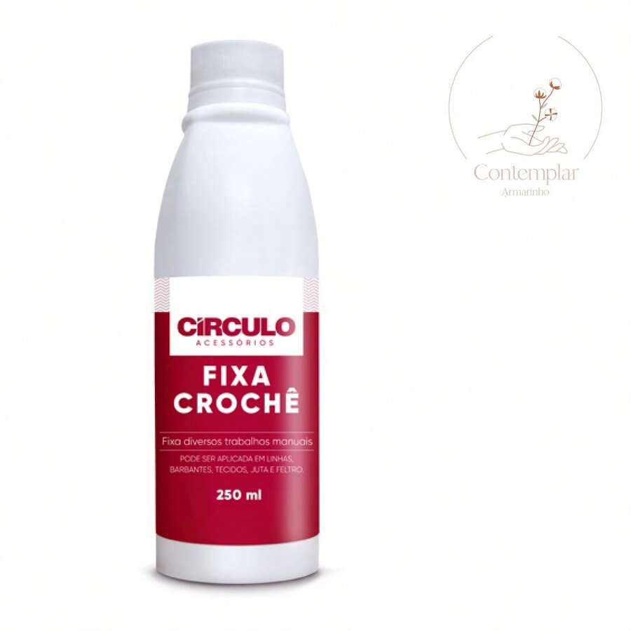 Fixa crochê - Círculo - A - Visão 1