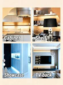 شريط إضاءة LED مرن باللون الأبيض الدافئ 16.4--3.28 بوصة، شريط إضاءة LED يعمل بالطاقة USB - 5 فولت قابل للقطع ذاتي اللصق، مناسب لإضاءة خلفية التلفزيون. مثالي لإضاءة خلفية التلفزيون والديكور الداخلي. يتميز بأداء مستقر وإضاءة عالية السطوع، مما يعزز مساحتك. - ضوء دافئ - مشاهدة 8