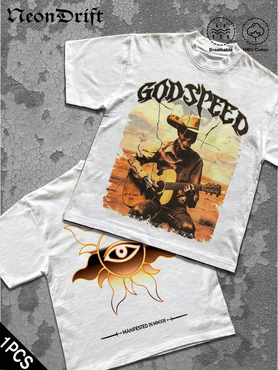 Women T-Shirts - 白色 2 - 查看 1