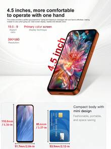 4.5 Inch 2GB RAM 16GB ROM Dual SIM Dual Standby 4G Network GPS WiFi Mini Smartphone - Silver - View 7