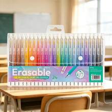 BIA&Styno Classic 12 Colors, 10pcs/8pcs/6pcs Gel Pens, 0.5mm/0.7mm Student Highlight Gel Pens, Manual Accounting, Hand Drawing, Neutral Pens, Back To School Gel Pen Set - Multicolor - View 20