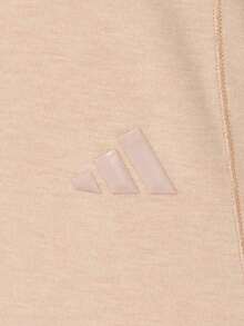 Adidas Women's LS TEE Long Sleeve Knit Collarless T-Shirt THY2120 - Beige - View 4