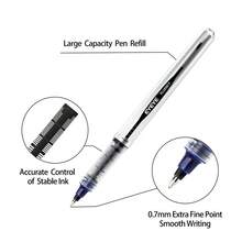 Luxury Rollerball Pen Set, 6 Pack, 0.7mm Fine Tip, Quick Dry Ink, Large Capacity Ink Pens, Smooth Writing For Note Taking, Journaling, Planner, Office Work,Meeting Notes,Calendar Marking And Daily Use, Back To School - Sets - View 9