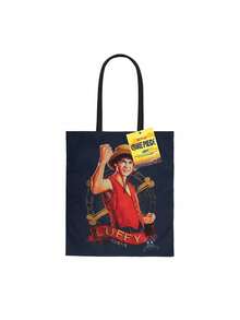 1pc Toei Animation Canvas Tote Bag, Cartoon Character Handbag, Reusable Shopping Bag, Travel/School Backpack, Fan Gift - 1 Pc - View 8