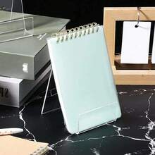 4/8pcs Acrylic Bookshelf - Crystal Clear, Fashionable Modern Display Stand, Suitable For Books, Magazines, Menus, Photo Albums - Perfect For Home, Office Or Commercial Use - Multicolor - View 2