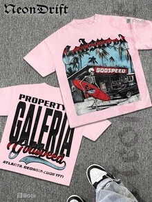 Women T-Shirts - 淺粉色 - 查看 1