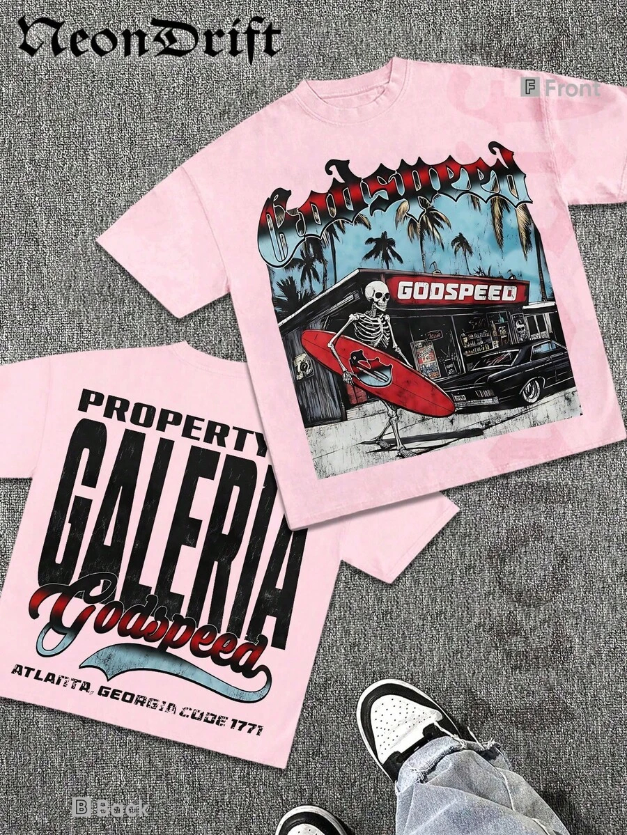 Women T-Shirts - 淺粉色 - 查看 1