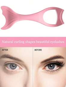 1pc Silicone Eyeshadow Helper Tool, Multi-Functional Dual-Head Eyeliner Helper Tool, Reusable Eye Makeup Template Helper Tool, Suitable For Beginners, Easily Create Professional Effect, Makeup Anytime Anywhere, Makeup Accessories - Multicolor - View 3