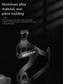 Aluminum Alloy Bicycle Water Bottle Cage, One-Piece Molded Adjustable Fit For Various Beverage Bottles, With Mounting Screws And Tools, 3 Colors Available - Multicolor - View 6