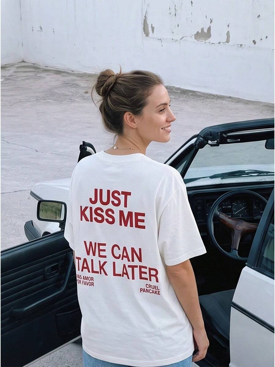 Women T-Shirts - 白色 - 查看 1