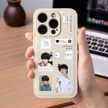 8pcs TF Family Trainee Yang Bowen Cut-Out Stickers, Premium Creative Decorative Planner Stickers, Waterproof - Multicolor - View 4