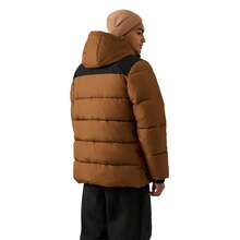Reebok Mens Plain Puffer Jacket - Timber - View 4