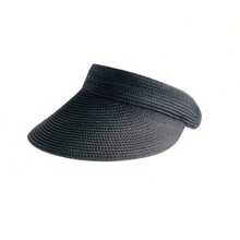 Summer Straw Sun Hat, Wide Brim Beach Hat, Foldable Travel Sun Hat - Multicolor - View 13