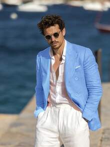 Wedding Dresses - Light Blue - View 2