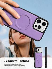 1件 3D無線充電蘋果手機殼，超實用防摔 Apple 17 Pro Max 手機殼，相容 Apple 16 智慧型手機殼，支援車載支架使用，時尚 Apple 16e 手機保護殼，新穎防摔手機殼套，輕量時尚 Apple 17 手機殼套，實用智慧型手機配件，相容車載支架，舒適親膚 Galaxy S26 Ultra 手機殼，相容 A56 5G 手機殼 - 紫色 - 查看 3