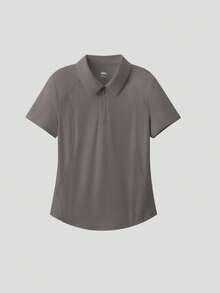 Kemeja Polo Luar Ruangan Wanita Beneunder Pendingin Cepat Kering CC003 - Grey - View 10