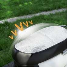 2pcs/1pc Motorcycle Seat Cover Waterproof Dustproof Rainproof Sunproof Motorcycle Scooter Seat Cover Seat Cover Protective Cover Accessories - A - View 12