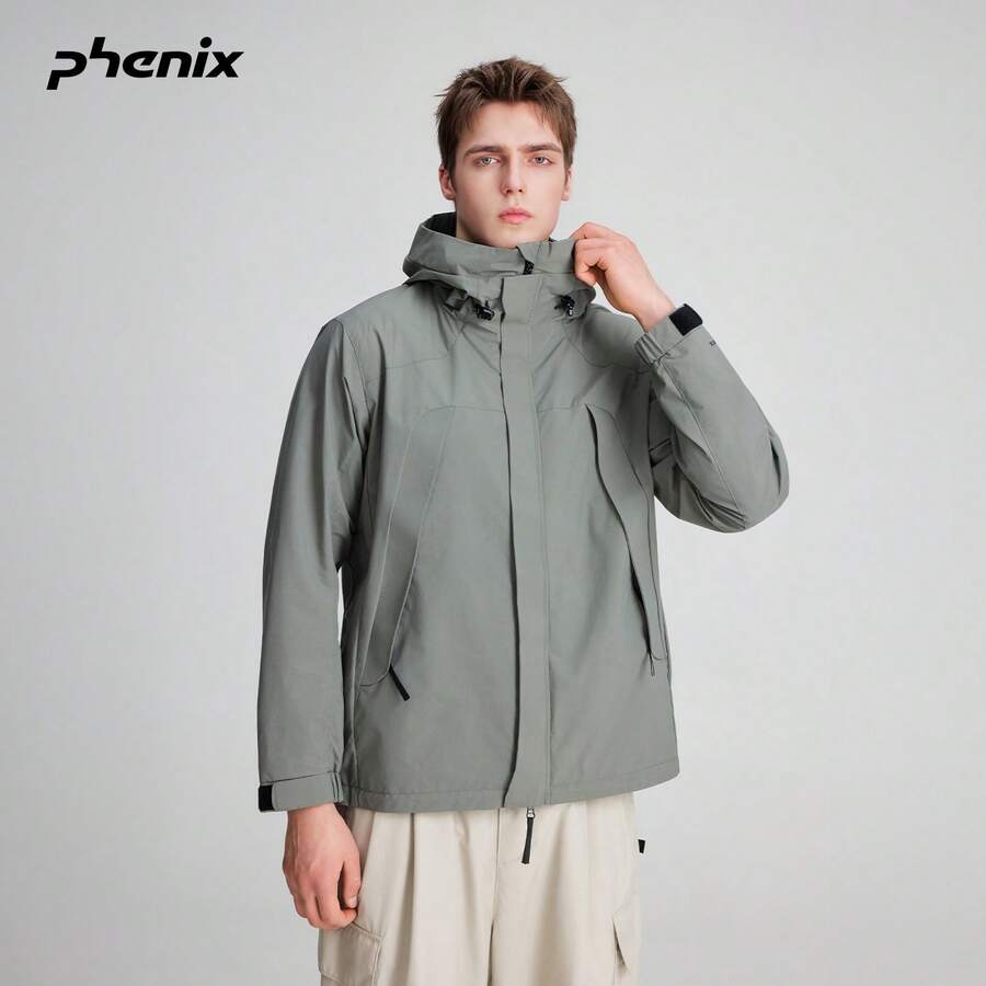 +Phenix Phoenix GORE TEX WINDSTOPPER Windproof & Water-Resistant Outdoor Jacket - Army Green - View 1
