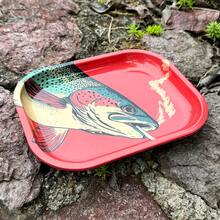 1件綠色鯉魚圖案捲盤，優質捲菸工具，理想的節日禮物 - 均碼 - 查看 3