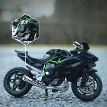 1/18 合金賽車摩托車模型 Panigale V4S,仿真壓鑄摩托車,男孩收藏裝飾禮物 - 彩色 - 查看 4