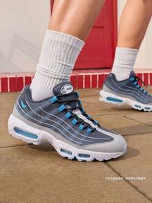 Nike Giày thể thao casual nam cổ thấp AIR MAX 95 BB TECH IH7853-003 - Xanh đậm - Xem 2