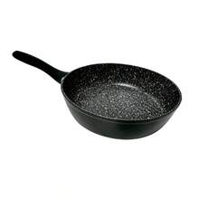 Deep 30cm Frying Pan Aluminum Alloy With Stone-Style Non-Stick Coating, Ergonomic Handle, Suitable For Induction And All Stovetops - 查看 8