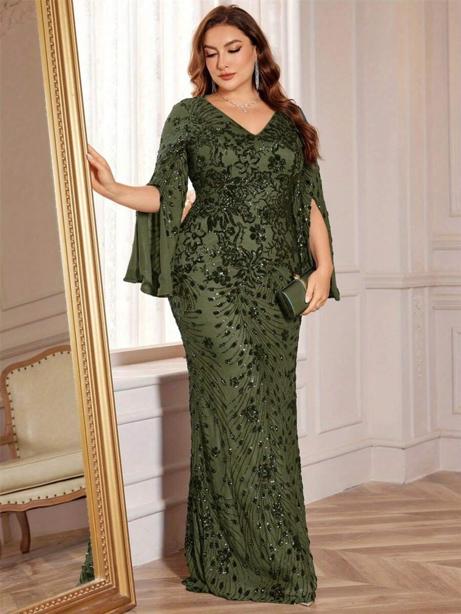 Vestidos de Boda - Verde Oliva - Ver 1