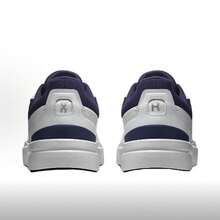 On Running Women Running Shoes - 白色/靛藍色 - 查看 4